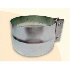 Abrazadera escalonada para escape de 5¨